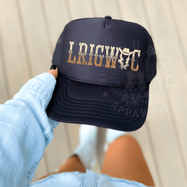 Reverse Cowgirl Country Concert Trucker Hat - Sunlit Funlit | Graphic Tees for Country Concert Addicts